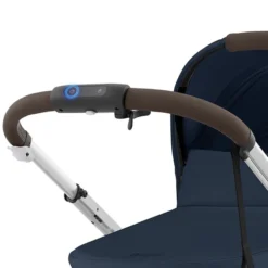 Cybex Poussette Evolutive e-Gazelle S Châssis Silver - Ocean Blue