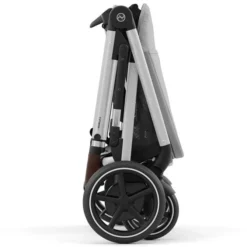 Cybex Poussette Evolutive e-Gazelle S Châssis Silver - Stone Grey
