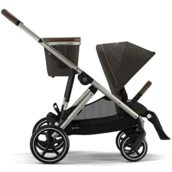 Cybex Poussette Evolutive Gazelle S Châssis Taupe - Chocolate Brown