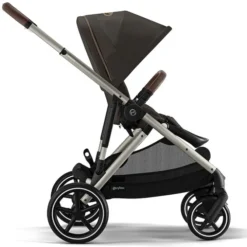 Cybex Poussette Evolutive Gazelle S Châssis Taupe - Chocolate Brown