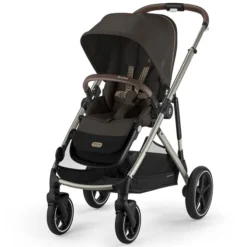 Cybex Poussette Evolutive Gazelle S Châssis Taupe - Chocolate Brown
