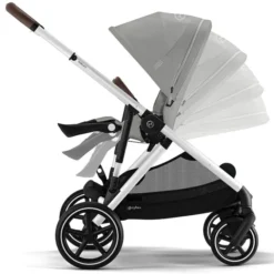 Cybex Poussette Evolutive Gazelle S Châssis Silver - Stone Grey