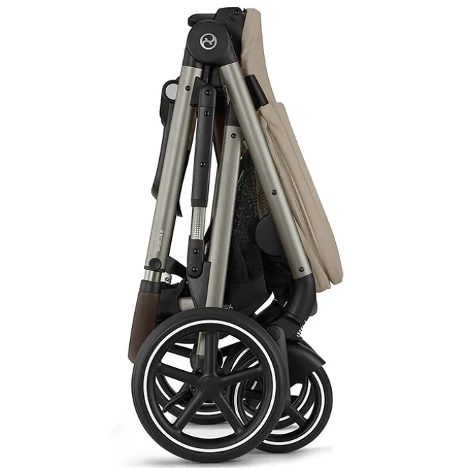 Cybex Poussette Evolutive Gazelle S Châssis Taupe - Almond Beige