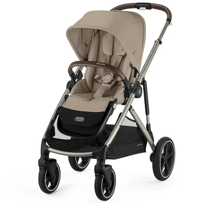 Cybex Poussette Evolutive Gazelle S Châssis Taupe - Almond Beige
