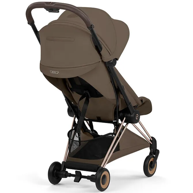 Cybex Poussette Ultra-compacte Coyä Style Châssis Rosegold - Coconut Brown
