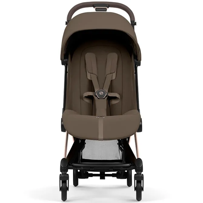 Cybex Poussette Ultra-compacte Coyä Style Châssis Rosegold - Coconut Brown