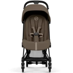 Cybex Poussette Ultra-compacte Coyä Confort Châssis Matt Black - Coconut Brown