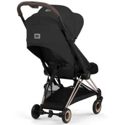 Cybex Poussette Ultra-compacte Coyä Confort Châssis Rosegold - Sepia Black