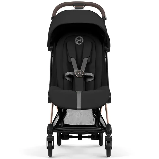 Cybex Poussette Ultra-compacte Coyä Confort Châssis Rosegold - Sepia Black