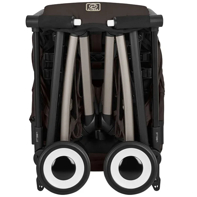 Cybex Poussette Ultra-compacte Libelle 2026 Châssis Taupe - Chocolate Brown