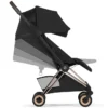 Cybex Poussette Ultra-compacte Coyä Style Châssis Chrome Brown - City Grey