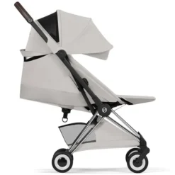 Cybex Poussette Ultra-compacte Coyä Style Châssis Chrome Brown - City Grey