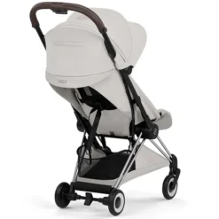 Cybex Poussette Ultra-compacte Coyä Style Châssis Chrome Brown - City Grey