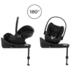 Cybex Siège Auto Cloud G i-Size Groupe 0+ - Moon Black