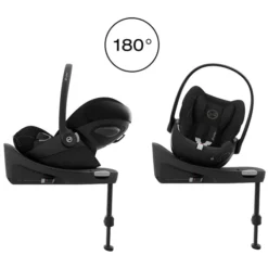 Cybex Siège Auto Cloud G i-Size Groupe 0+ - Moon Black