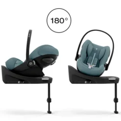 Cybex Siège Auto Cloud G3 Plus -Size Groupe 0+ - Stormy Blue