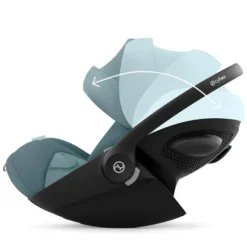 Cybex Siège Auto Cloud G3 Plus -Size Groupe 0+ - Stormy Blue