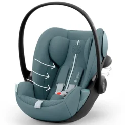 Cybex Siège Auto Cloud G3 Plus -Size Groupe 0+ - Stormy Blue