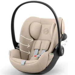 Cybex Siège Auto Cloud G3 -Size Groupe 0+ - Almond Beige