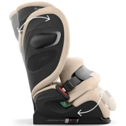 Cybex Siège Auto Pallas G3 i-Size Groupe 1/2/3 - Almond Beige
