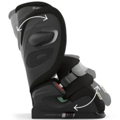 Cybex Siège Auto Pallas G3 Plus i-Size Groupe 1/2/3 - Moon Black
