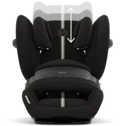 Cybex Siège Auto Pallas G3 Plus i-Size Groupe 1/2/3 - Moon Black