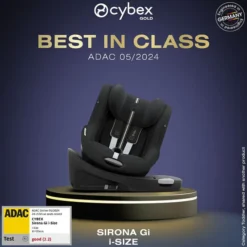 Cybex Siège Auto Sirona Gi Plus i-Size Groupe 0+/1 - Ocean Blue