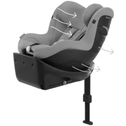 Cybex Siège Auto Sirona Gi Plus i-Size Groupe 0+/1 - Stone Grey