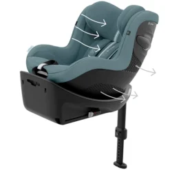 Cybex Siège Auto Sirona G3 Plus i-Size Groupe 0+/1 - Stormy Blue