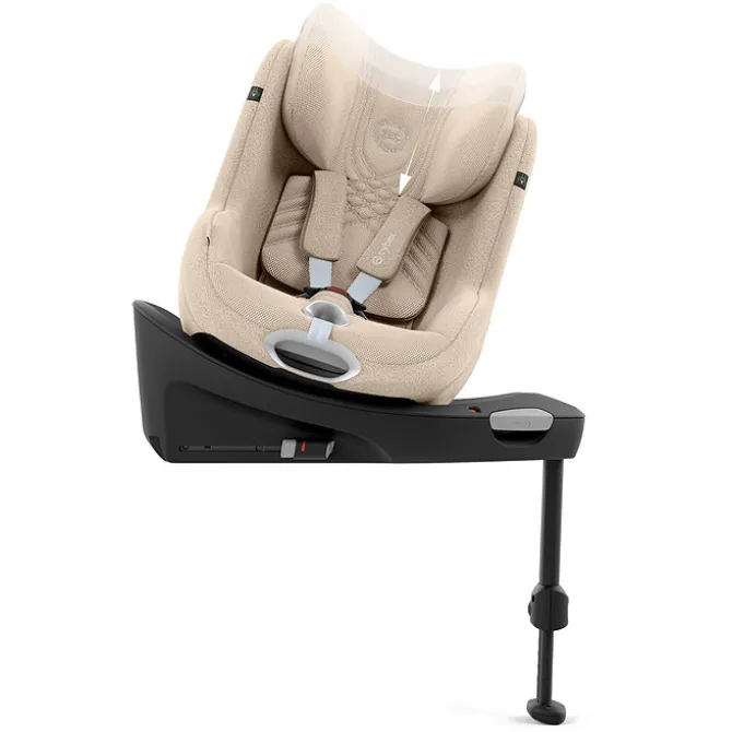 Cybex Siège Auto Sirona Ti Plus i-Size Groupe 0+/1 - Cozy Beige
