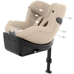 Cybex Siège Auto Sirona Ti Plus i-Size Groupe 0+/1 - Cozy Beige