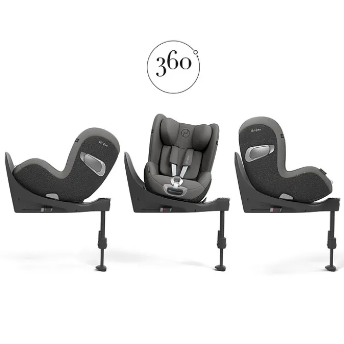 Cybex Siège Auto Sirona T i-Size Groupe 0+/1 - Mirage Grey