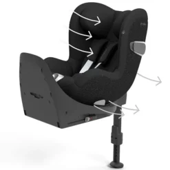 Cybex Siège Auto Sirona T i-Size Groupe 0+/1 - Sepia Black