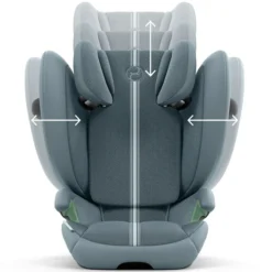 Cybex Siège Auto Solution G2 Plus Groupe 2/3 - Stormy Blue