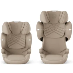Cybex Siège Auto Solution T i-Fix Plus i-Size Groupe 2/3 - Cozy Beige