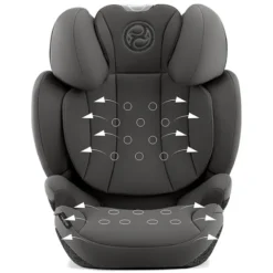 Cybex Siège Auto Solution T i-Fix i-Size Groupe 2/3 - Mirage Grey
