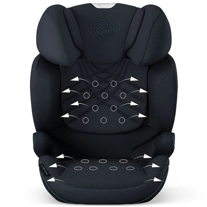 Cybex Siège Auto Solution T i-Fix Plus i-Size Groupe 2/3 - Nautical Blue
