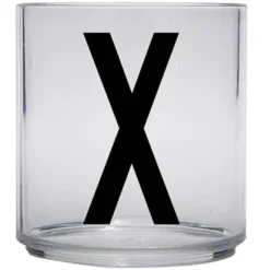 DESIGN LETTERS Verre Transparent X - 220 ml