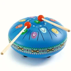 Djeco Grand Tambour à Languettes 11 Notes Animambo
