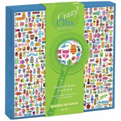 Djeco Jeu Cherche et Trouve Crazy Obs - Tiny Beasts