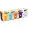 Djeco Lot de 4 Pots de Pâte à Modeler - Nature