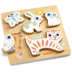 Djeco Puzzle Encastrable Babyanimali
