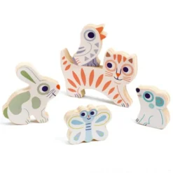 Djeco Puzzle Encastrable Babyanimali