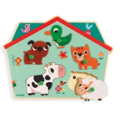 Djeco Puzzle Sonore - Ouaf Woof