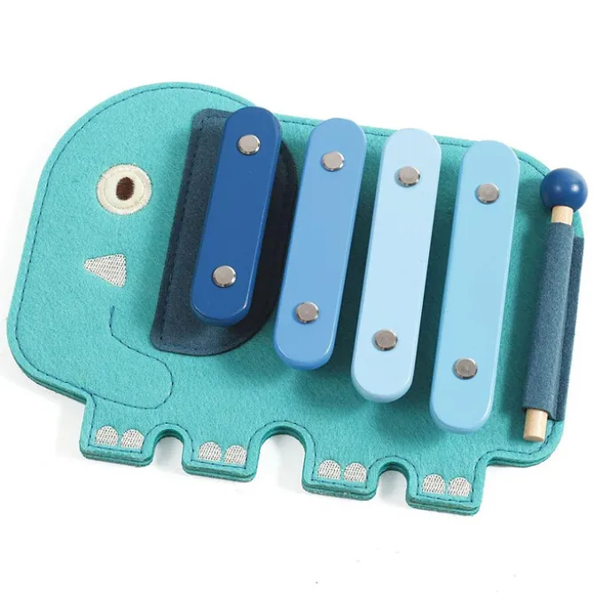 Djeco Xylophone SoftiXylo - Baby Color