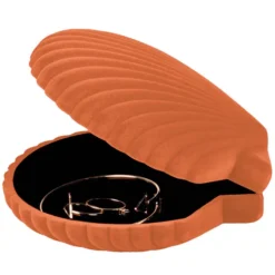 DOIY Boîte à Bijoux Coquillage Venus - Orange