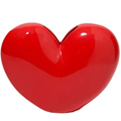 DOIY Vase Love Coeur Rouge