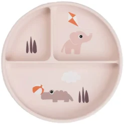 Done by Deer Assiette Plateau Stick & Stay - Playground Rose