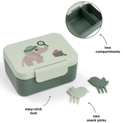 Done by Deer Boîte à Goûter - Tiny Trails Vert