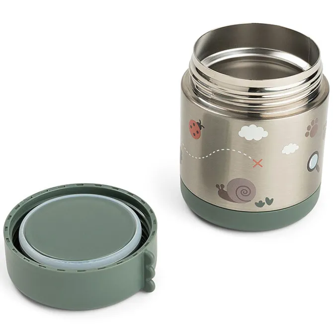 Done by Deer Boîte Repas Isotherme Tiny Trails Vert - 300 ml